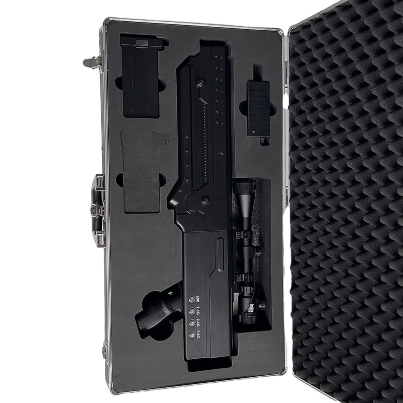  城固手持便携式枪型低空防御反制四通道B型