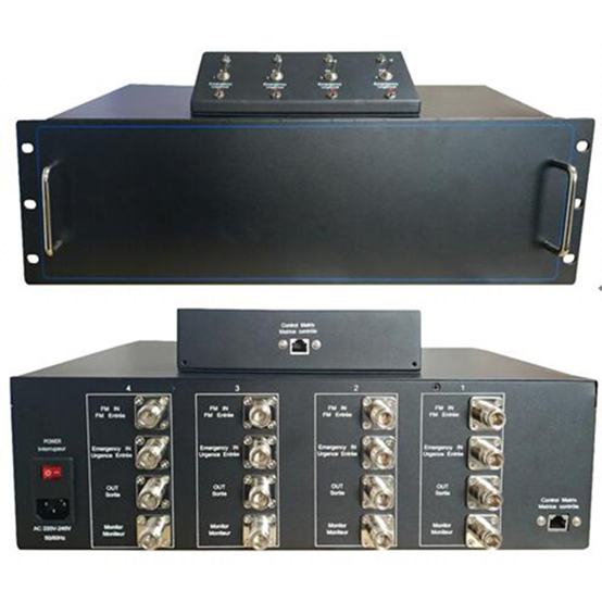  城固FM应急广播插播控制器